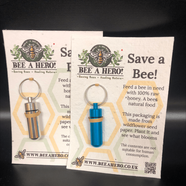 Save a Bee! keyring